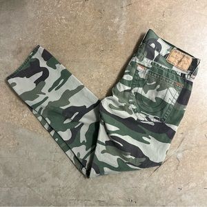 True Religion Camo Moto Pants